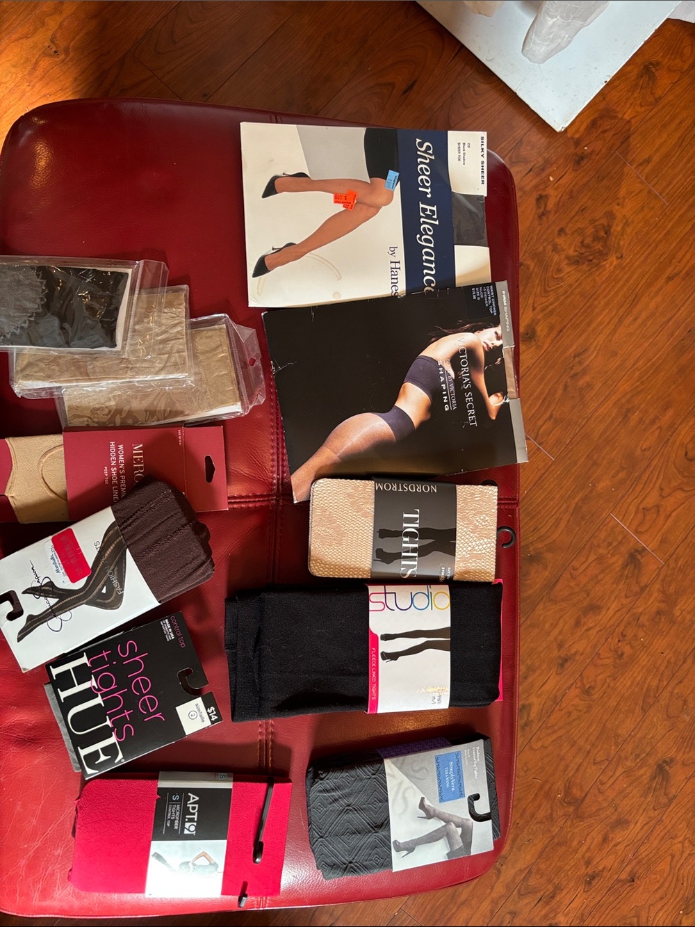 Assorted Black and Beige Men's/Tights Socks - Mixed Brands